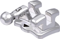 discovery® smart, bracket metálico con gancho, diente 43, -11° torque, +7° angulación, Roth 22
