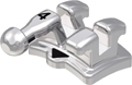 discovery® smart, bracket metálico con gancho, diente 44, -12° torque, +2° angulación, McLaughlin-Bennett-Trevisi** 22