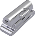 Ortho, tubo bucal DB, rectangular simple, diente 26-27 / 47-46, 0° torque, +6° offset, slot 18