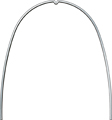 Arco ideal rematitan® LITE con dimple, mandíbula, rectangular 0,53 mm x 0,64 mm / 21 x 25