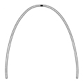 Arco rematitan® LITE, forma de arco I (agudo), rectangular 0,41 mm x 0,41 mm / 16 x 16