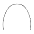 Arco PENTA Ricketts® rematitan® LITE, forma de arco ovalado, rectangular 0,41 mm x 0,41 mm / 16 x 16