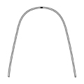 Arco PENTA Ricketts® rematitan® LITE, forma de arco ovalado estrecho, rectangular 0,41 mm x 0,41 mm / 16 x 16