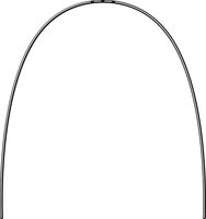 Arco ideal preformado Equire Thermo-Active, maxilar, forma de arco American Style, redondo 0,40 mm / 16