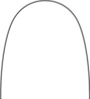 Arco ideal rematitan® LITE White, mandíbula, redondo 0,40 mm / 16