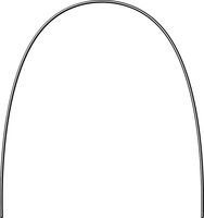 Arco ideal Tensic® White, maxilar, redondo 0,45 mm / 18