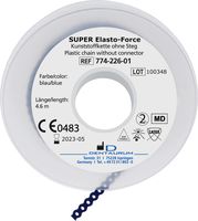 Cadena elástica SUPER Elasto-Force, juntas, azul