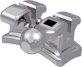 topic, bracket metálico exento de níquel con gancho, diente 34, -17° torque, 0° angulación, Roth 22