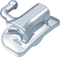 Ortho-Cast M-Series, tubo bucal DB, rectangular simple, diente 26, 0° torque, 0° offset, Standard Edgewise 18