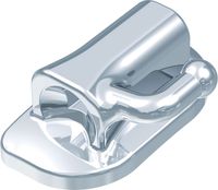 Ortho-Cast M-Series, tubo bucal DB, rectangular simple, diente 36, 0° torque, 0° offset, Standard Edgewise 18