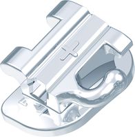 Ortho-Cast M-Series, tubo bucal convertible DB, rectangular simple, diente 16, -14° torque, +14° offset, Roth 22