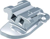 Ortho-Cast M-Series, tubo bucal convertible DB, rectangular doble, diente 26, -14° torque, +14° offset, Roth 22