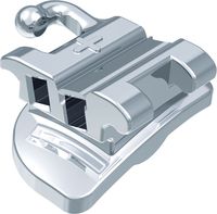Ortho-Cast M-Series, tubo bucal convertible DB, rectangular doble, diente 16, -14° torque, +10° offset, McLaughlin-Bennett-Trevisi** 22