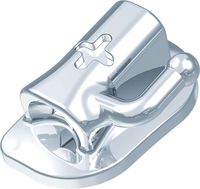Ortho-Cast M-Series, tubo bucal DB, rectangular simple, diente 16, -14° torque, +14° offset, Roth 22