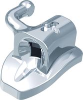 Ortho-Cast M-Series mini, tubo bucal DB, rectangular simple, diente 27, -14° torque, 0° offset, Roth 22